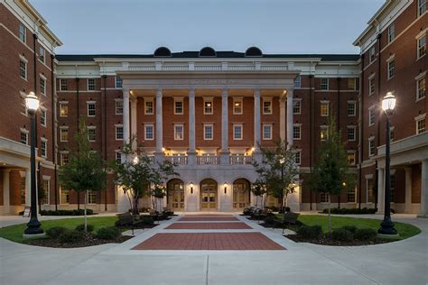 University Of Alabama Tutwiler Residence Hall Turnerbatson Alabama Architects Birmingham