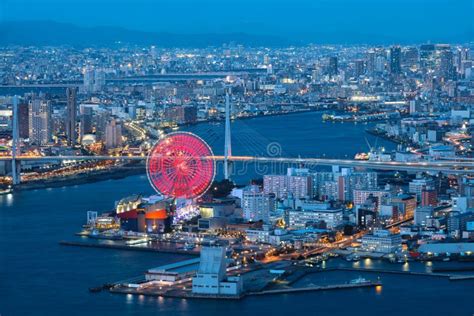 Osaka Bay Stock Photo Image Of Landscape Area Cityscape 80301278