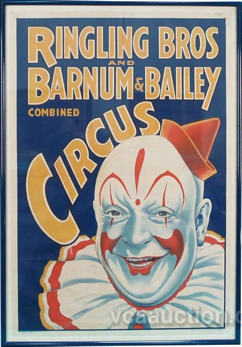 Ringling Bros And Barnum And Bailey Combined Circus Advert