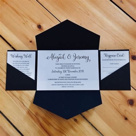 Pocket And Folded Invitations Invited In Style