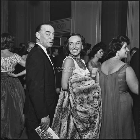 Erich Maria Remarque E Paulette Goddard Al Teatro Alla Scala In