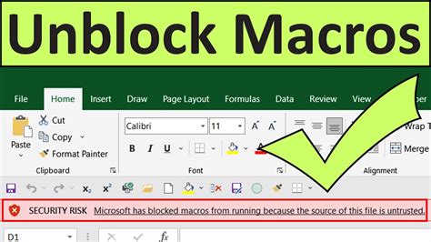 Microsoft Has Blocked Macros From Running Because The Source Of This