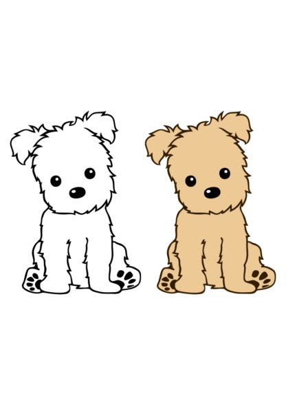 Cute Dog Clip Art Free Svg File Svg Heart