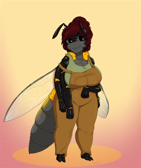 Commission Bee Character Design By No Trip On Newgrounds