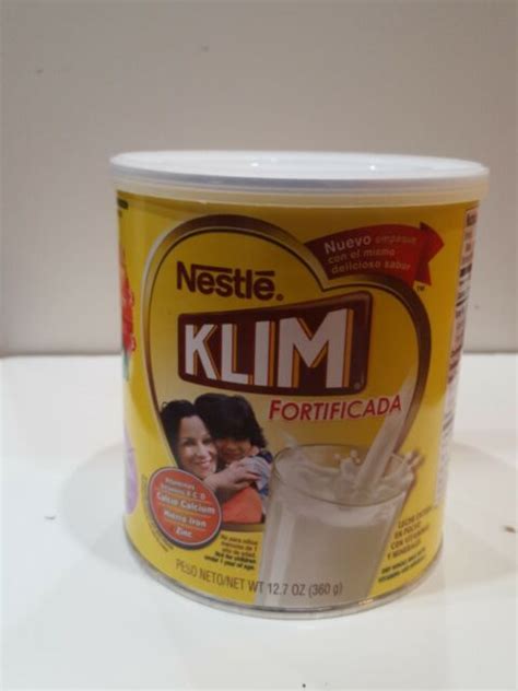 Nestle Klim Fortified Dry Whole Milk Powder 127 Oz Canister Ebay