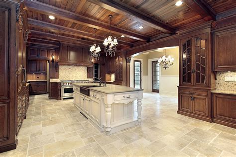 Wood cabinets add natural warmth to kitchens of every size and style. Kitchen Tile Las Vegas Build Your Perfect Kitchen