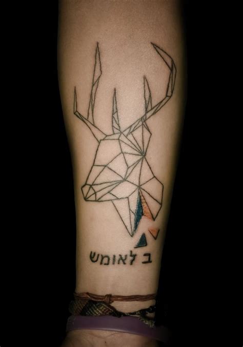 Geometric Deer Tattoo Yo Tattoo