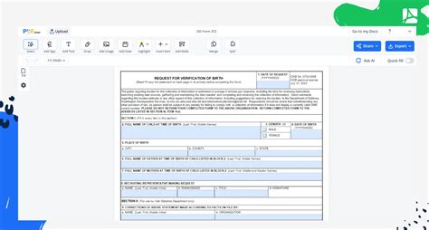 Dd Form 372 Printable Dd Form 372 Blank Sign Forms Online — Pdfliner