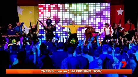 The Original Yellow Wiggle Greg Page Collapses On Stage Original