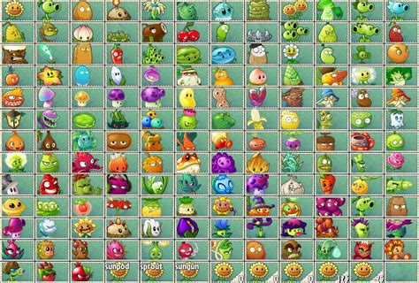 Image All Seed Packets In Pvz2 And Pvz2cpngpng Plants Vs Zombies