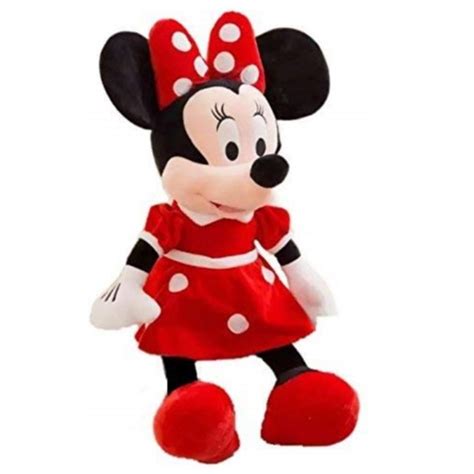 Minnie Mouse Soft Toy 35 Cms Red Dress Soft Toy Winkycoo