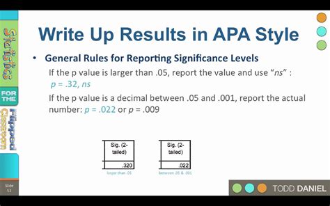 Apa tables and figures are preceded by a number and title, and followed by explanatory notes (if necessary). 8-10 APA Style Reporting Statistical Results - YouTube