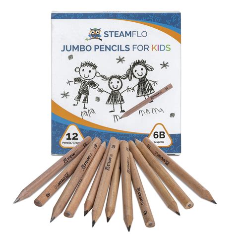 Kids Pencils For Beginners Toddlers And Preschoolers With Jumbo