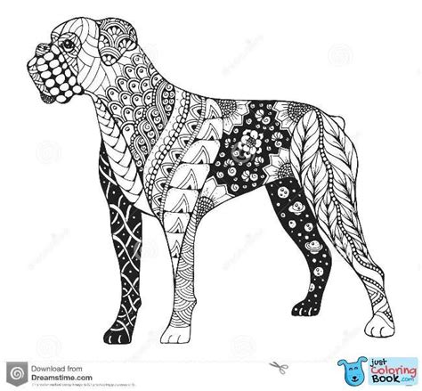 Scroll down to enjoy a huge selection of dog pictures. Boxer Coloring Page | Boxer dog tattoo, Boxer dogs ...