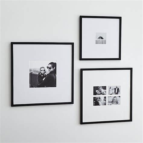 Icon Black Wall Frames Crate And Barrel Frames On Wall Black Walls