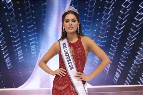 Andrea Meza Quién Es La Mexicana Que Ganó El Miss Universo 2021
