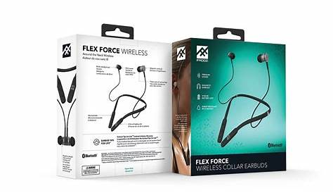 iFrogz Audio Flex Force Wireless Bluetooth Neckband Earbuds - White