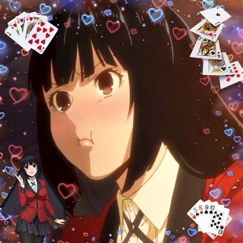 Kakegurui Yumeko Edit Icon Kawaii Anime Girlxgirl Anime Anime