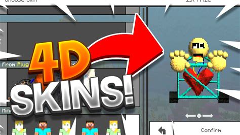 Mcpe 4d Skins By Gamingwithken Free Download On Toneden