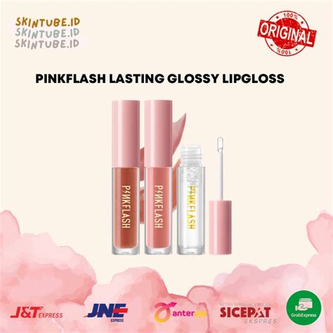 Jual Pinkflash Ohmygloss Lip Gloss Lasting Glossy Lipgloss Shopee Indonesia