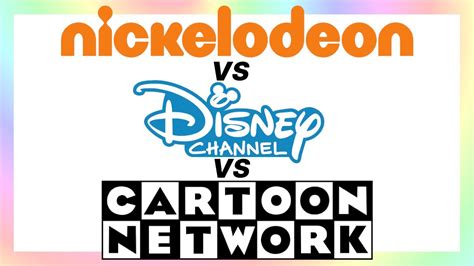 Nickelodeon Vs Disney Channel Vs Catroon Network Animation Channel