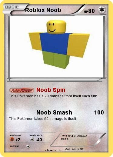 Pokémon Roblox Noob 117 117 Noob Spin My Pokemon Card