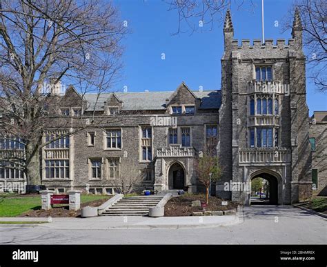Hamilton Canada An Older Gothic Style Building At Mcmaster