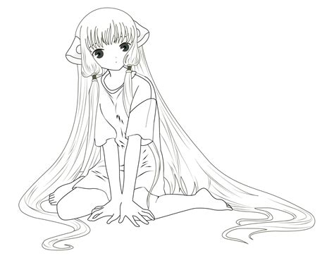 Coloriage Manga Chat Beau Galerie Coloriage Personnage Fillette Manga