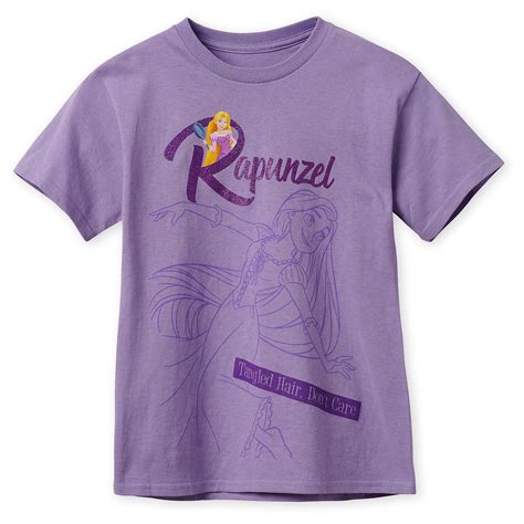 disney shirt for girls rapunzel tangled hair don t care