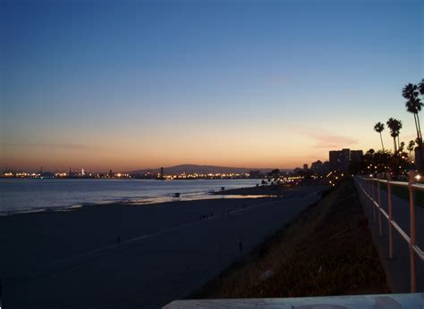 Long Beach Ca Long Beach Sunset Photo Picture Image California