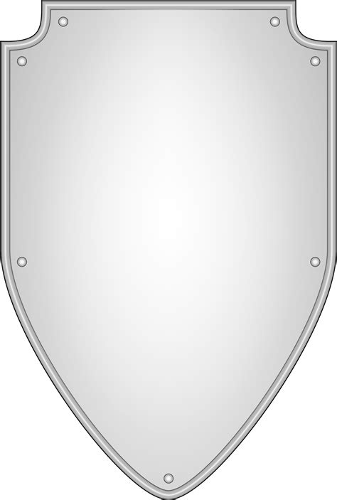 Shield Vector Metal Knight Shield Transparent Background Free