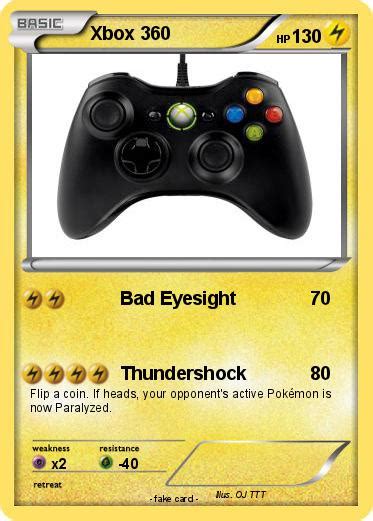 Pokémon Xbox 360 169 169 Bad Eyesight My Pokemon Card