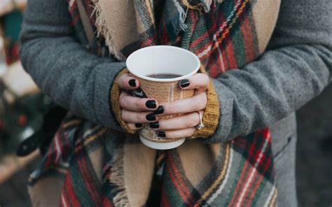 Coffee In Winter Wallpapers Wallpaper Cave
