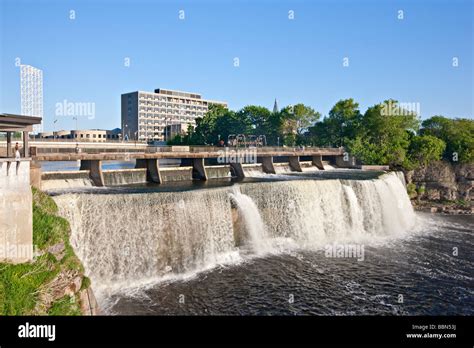 Rideau Falls Ottawa Ontario Canada Stock Photo Alamy