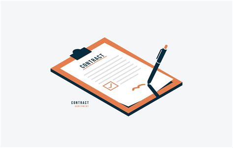 Contract Vector Art Icons And Graphics For Free Download