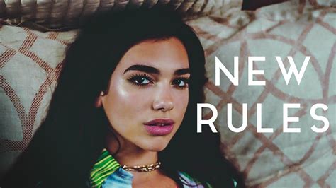 Dua Lipa New Rules Rock Remix Youtube
