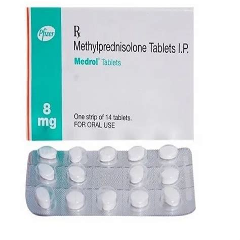 Medrol 4mg Methylprednisolone Tablet At Rs 100pack मेड्रोल टॅब्लेट