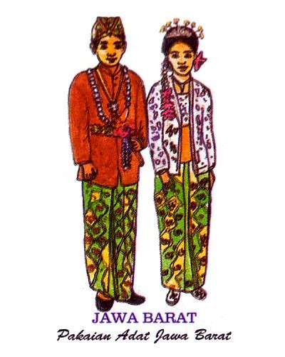 Pakaian adat pria jawa barat : Label Stiker: Pakaian Adat di Indonesia