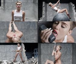 Miley Cyrus Wrecking Ball Her Naked Scene