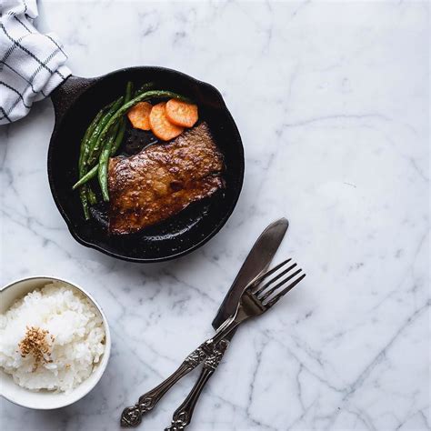 ᴍᴏᴜ 🐑 ㇺ− On Instagram Wagyū Beef Steak With Rice😋🍴