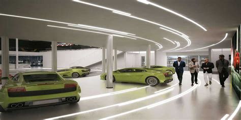 New Lighting In Car Showroom Led Linear Light Lightstec
