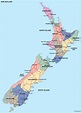 new zealand political map | Order and download new zealand political map