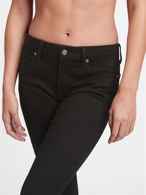 mid rise curvy true skinny jeans gap