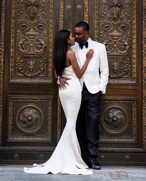Pin By Lnmbeauty On Photography Black Bride Black Wedding Couples