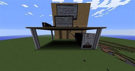 Add items to make a wooden hoe. Minecraft Gaming Setup Minecraft Project