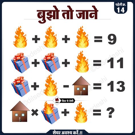 Paheliyan Brain Teasers Riddles With Answers In Hindi