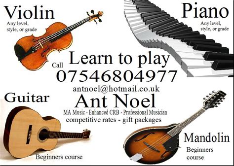 Novice online guitar lessons normally have standard songs ranges as well as the best ways to place for sure chords. Tuition - Ant Noel