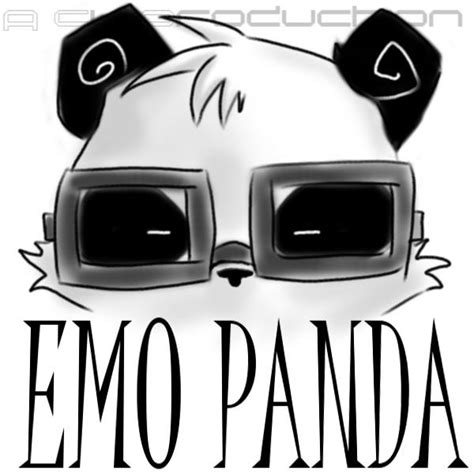 Emo Panda By Cykitty On Deviantart