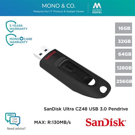 Ccc 19 september 2017 product gekocht. SanDisk Pendrive 128GB / 64GB / 32GB / 16GB CZ48 Ultra USB ...