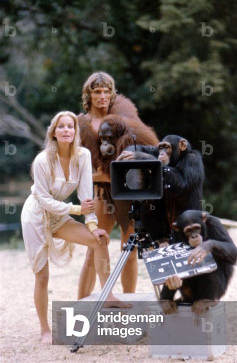 Image Of On The Set Bo Derek And Miles O Keeffe Tarzan The